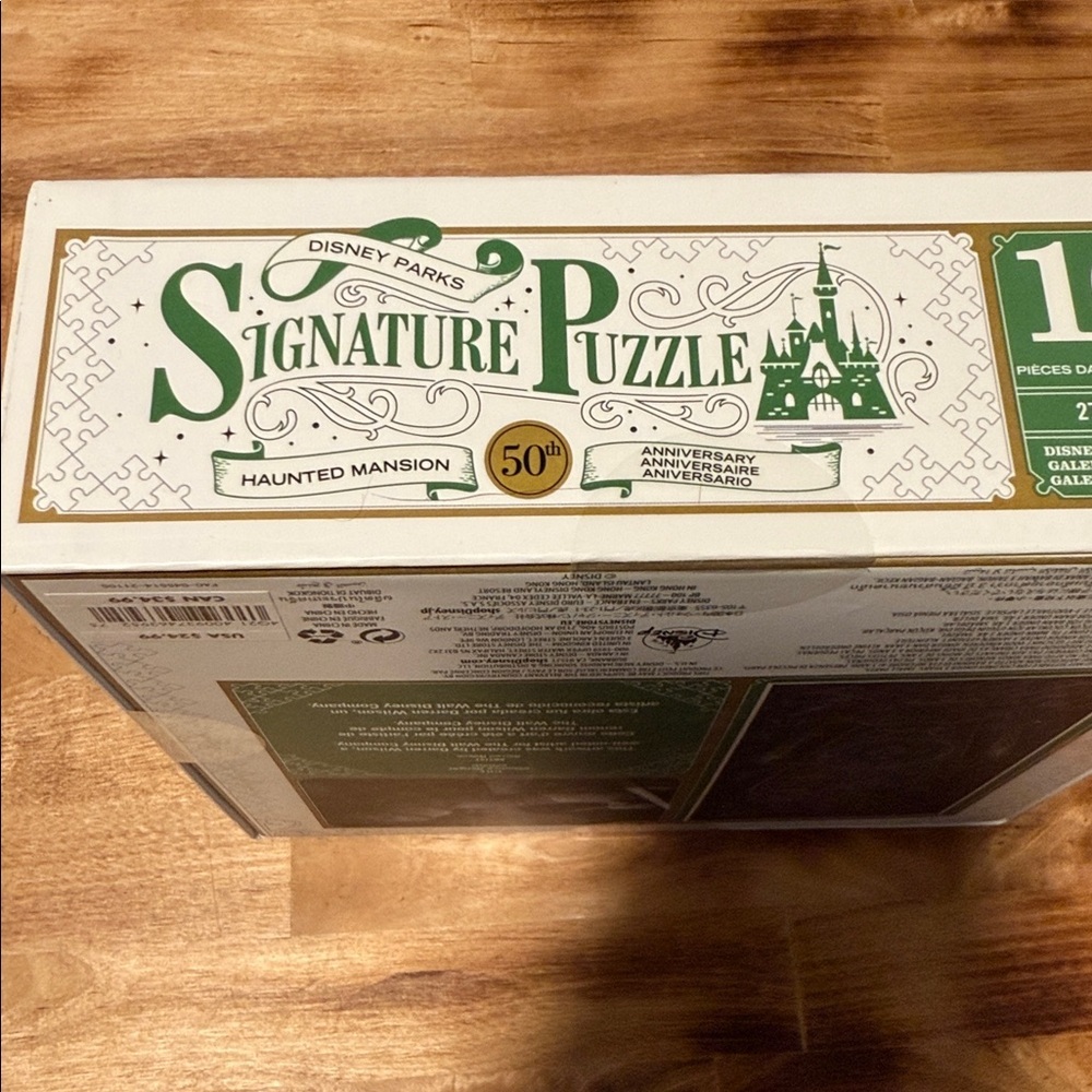 Disney Parks Signature Haunted Mansion 50th Anniversary Puzzle - Picture 9 of 10